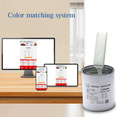 Pintura acrílica para coche Honda NH552M 1K Light Gray Silver resistente a los arañazos