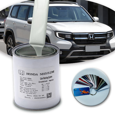 Pintura acrílica para coche Honda NH552M 1K Light Gray Silver resistente a los arañazos