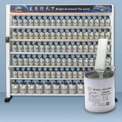Pintura acrílica para coche Honda NH552M 1K Light Gray Silver resistente a los arañazos