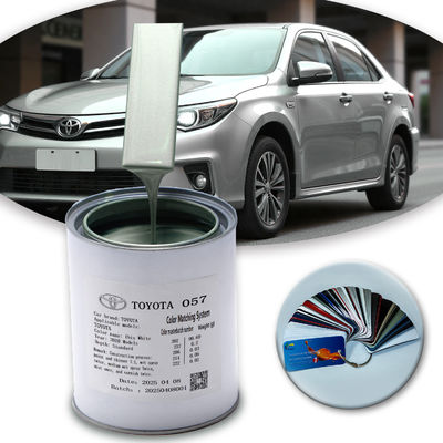 Pintura acrílica para coche Toyota 057 1k Blanco Perla Suministro directo de fábrica con fórmula al agua de secado rápido y ecológica