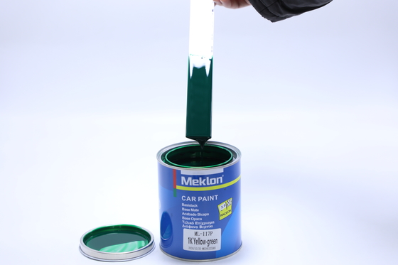 Alta resistencia y resistencia a los arañazos, combinada con pintura de coche amarilla verde original