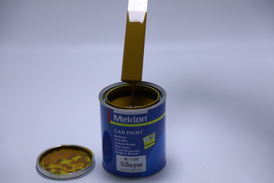 Pintura para coche verde oliva personalizada con acabado resistente a los rayos UV y alto brillo para repintado y personalización automotriz