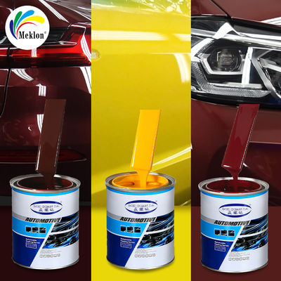 Pintura de automóvil de venta caliente amarilla de limón resistente al tiempo y al calor