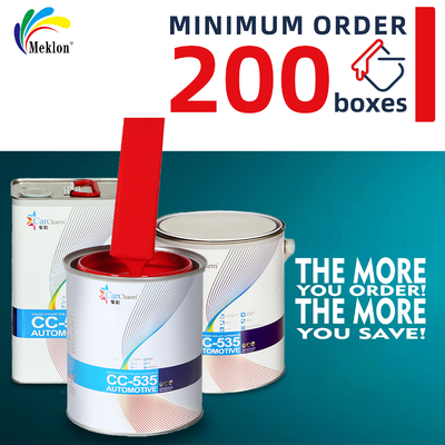 Venta Directa de Fábrica de Pintura para Coche Roja Popular de Secado Rápido y Alta Calidad