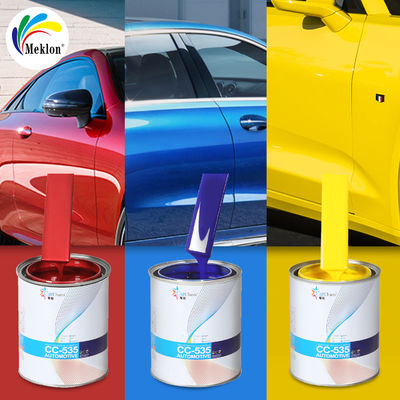 Pintura profesional para reparación de automóviles azul profundo antiradiación UV de gran venta