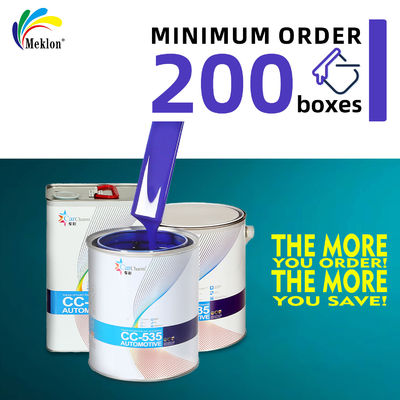 Fabricante Ventas directas Moda azul de alto brillo Pintura duradera de automóviles de alto costo Pintura de automóviles de alto rendimiento