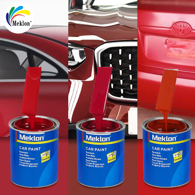 Venta directa de fábrica de pintura para automóviles Rojo Vitalidad, resistente al desgaste y a los arañazos