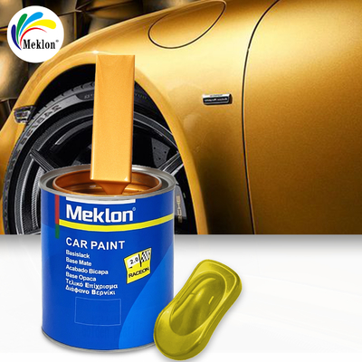 1k2k Altas Ventas Ecológico Reparación de Automóviles Pintura Metálica Oro Pintura para Automóviles