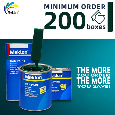 Pintura para coches verde oscuro de alta rentabilidad y respetuosa con el medio ambiente