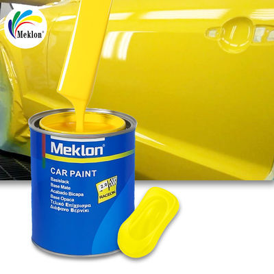 Pintura para coche amarillo limón 1k2k de reparación eficiente y de gran venta
