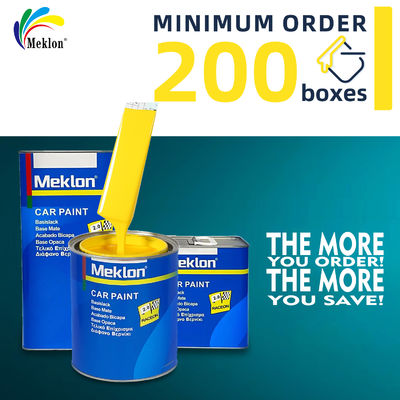 Pintura para coche amarillo limón 1k2k de reparación eficiente y de gran venta