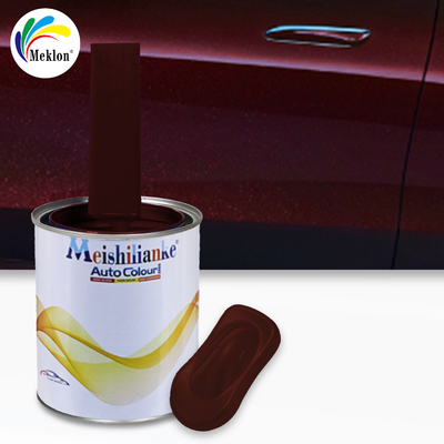 Pintura en aerosol para coche rojo oscuro de alto rendimiento, alto brillo y resistente al desgaste