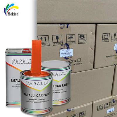 Pintura en aerosol para coche naranja de secado rápido y eficiente 1K2K