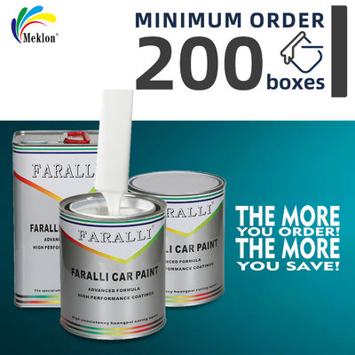 Pintura en aerosol para coche blanco puro de secado rápido y eficiente, Ferrari 1K, de gran venta