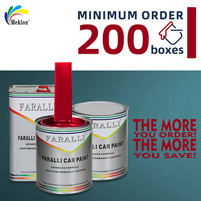 Pintura para automóviles de color original de fábrica con alto brillo Pintura para automóviles rojo
