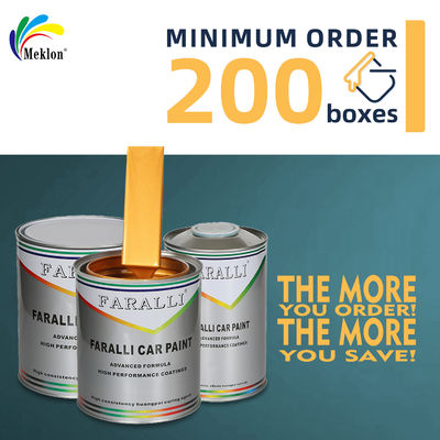 Pintura dorada ecológica para automóviles con coincidencia de color original de fábrica y resistencia a los arañazos