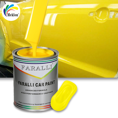 1K2K Alta brillantez Bajo COV Ambiental Limón amarillo pintura de aerosoles para automóviles