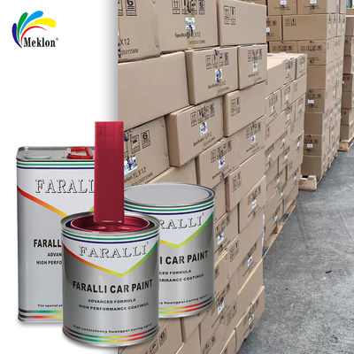 Pintura de reparación de automóviles rojo uva mate brillante de secado rápido y duradera anticorrosión