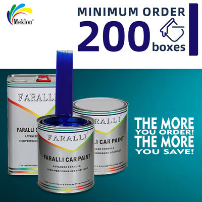 Pintura metálica azul profundo de secado rápido y eficiente que coincide con el color original de fábrica para pintar con aerosol de automóviles