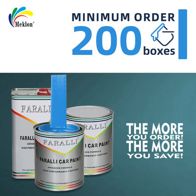 Pintura de reparación de automóviles de acrílico azul cielo de alta eficiencia y rápido secado