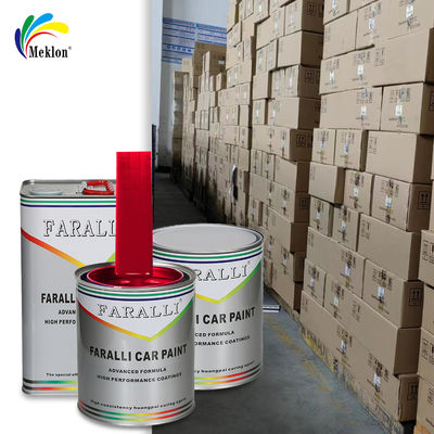 Venta Directa del Fabricante de Pintura Automotriz Rojo Brillante de Alto Brillo Continuo Resistente a los Rayos UV