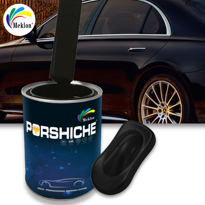 Venta Directa del Fabricante, Secado Rápido, Alta Cobertura, Pintura Negra Oscura para Reparación de Automóviles
