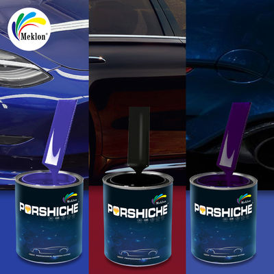 Pintura de pulverización para automóviles de color morado negro acrílico con propiedades anticorrosivas de alto rendimiento y de larga duración