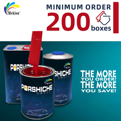 Pintura Automotriz Meklon Rojo de Secado Rápido - Alto Brillo Resistente a los Rayos UV