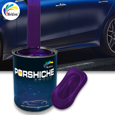 Pintura de automóvil púrpura resistente a los rayos UV para reparaciones exteriores