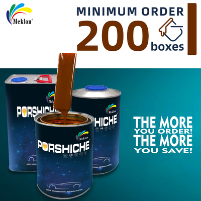 Pintura para coche marrón metálico de bajo VOC - Resistente a arañazos y decoloración