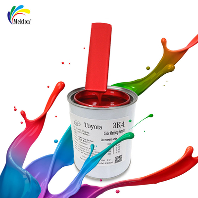 Pintura para coche Rojo Perla Profundo Resistente a los Rayos UV Bajo VOC