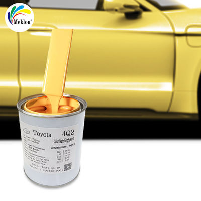 Resistencia a los rayos UV Champaña Oro Pintura de aerosoles para automóviles Bajo COV