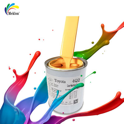 Resistencia a los rayos UV Champaña Oro Pintura de aerosoles para automóviles Bajo COV