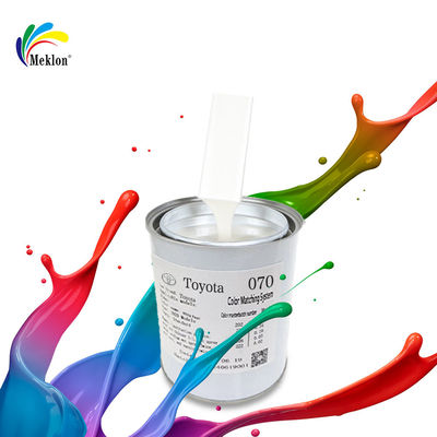 070 Sparkling Pearl White Automotive Paint OEM Color Match