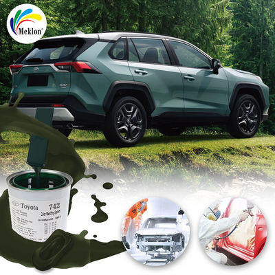 Pintura perlada verde oscuro de secado rápido para coches Nissan Honda