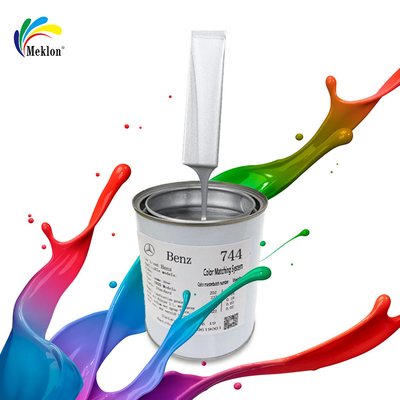 Pintura de reparación de automóviles de metal de plata con bajo contenido de VOC con alto rendimiento de costo y protección ambiental