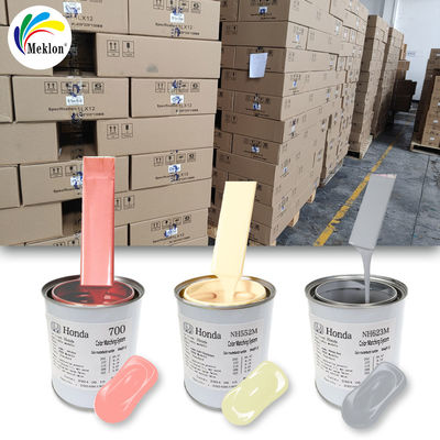 Color rojo plateado frío pintura de automóvil de metal de doble tono fábrica suministro directo de alto rendimiento