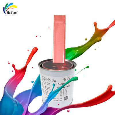 Color rojo plateado frío pintura de automóvil de metal de doble tono fábrica suministro directo de alto rendimiento