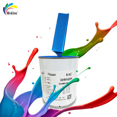 Pintura de automóvil azul de alto brillo metálico de alta saturación adecuada para todos los modelos con calidad original de fábrica