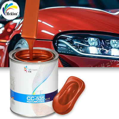 Pintura de automóvil clásica de color naranja retro duradera y resistente al desgaste