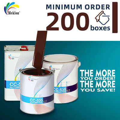 Pintura para automóviles marrón con alto brillo y resistencia a los UV