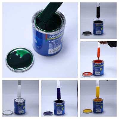 Alto brillo y vibrante amarillo verde que coincide con la pintura original del coche