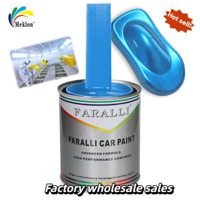 Pintura para automóviles a prueba de humedad, azul celeste y multifunción