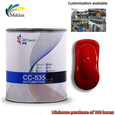 Pintura para automóviles de perlas rojas para la refinación de automóviles de grado profesional