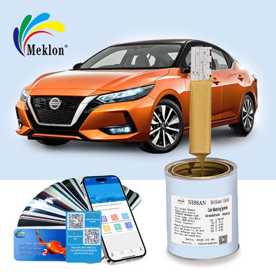 Oro Brillante Refinado Reparación de pintura de automóviles Resistente a los rayos UV A prueba de clima