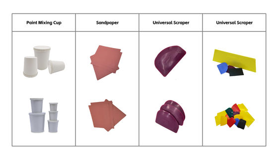 Taza de mezcla de pintura para la pintura de automóviles mezcla de colores de pintura de automóviles mezcla de colores