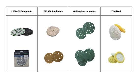 Almohadilla de esponja pulidora profesional de alta calidad para pintura de automóviles y belleza automotriz