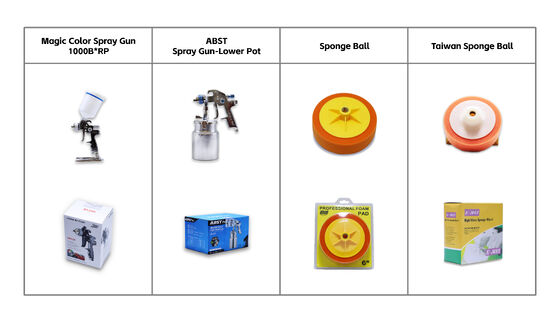 Pistola de pintura para coche eficiente y duradera, fina y se puede comprar al por mayor