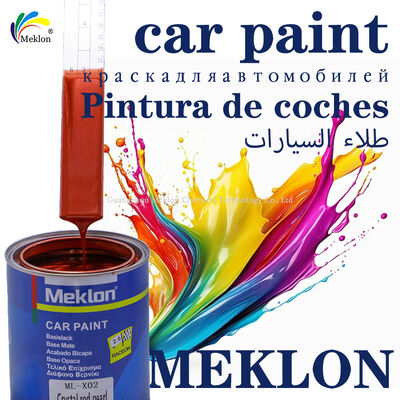 Meklon MK-X-02 Cristal Perla Roja Automóvil industrial Refinado pintura en aerosol Acrílico recubrimiento líquido Fabricante Precio de fábrica