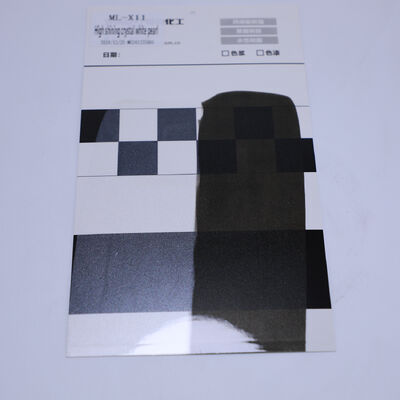 100% Compatible con Mk-X-11 Acrílico para automóviles Refinish Paint Spray 1k Basecoat High Shining Crystal White Pearl Car Paint para reparación de automóviles